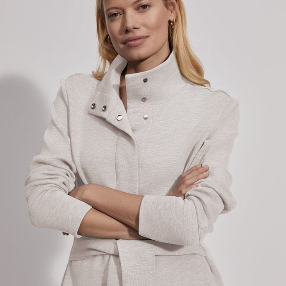 NWT Varley Anset Jacket - Ivory Marl  - NEVER WORN! BOUTIQUE SALE - Picture 6 of 12